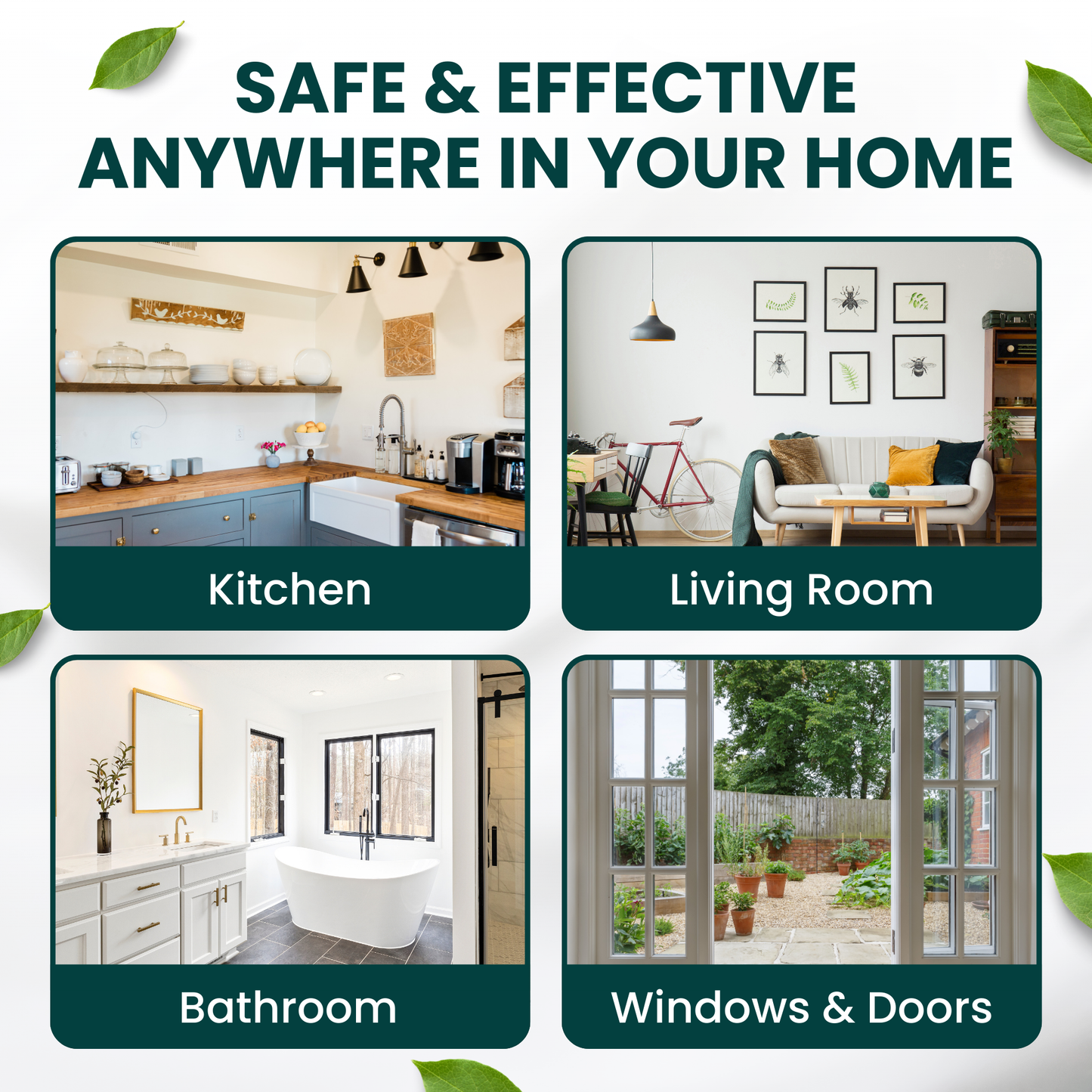 Nrich Herbal Lizard Repellent Spray for Home | Natural Anti Lizard Spray Repellent | Safe Pest Control Spray | Long Lasting Herbal Solution to Keep Away Lizards Indoors & Outdoors